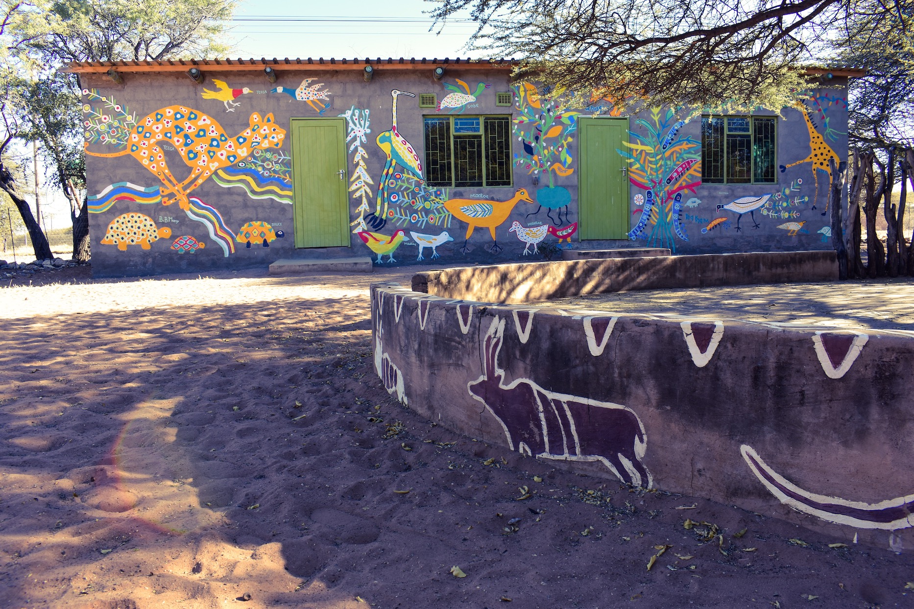 Mural del proyecto artístico de D’Kar; consultar la fuente antes de reutilizar.